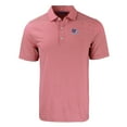 thumbnail image 2 of Men's Cutter & Buck Red/White Fresno State Bulldogs Big & Tall Forge Eco Double Stripe Stretch Recycled Polo, 2 of 3