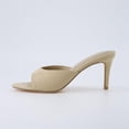 thumbnail image 4 of Cushionaire Elle Pointed Heel Womens Sandal, Open Toe Heeled Mule with Cushioned Memory and Stiletto Design, 4 of 13