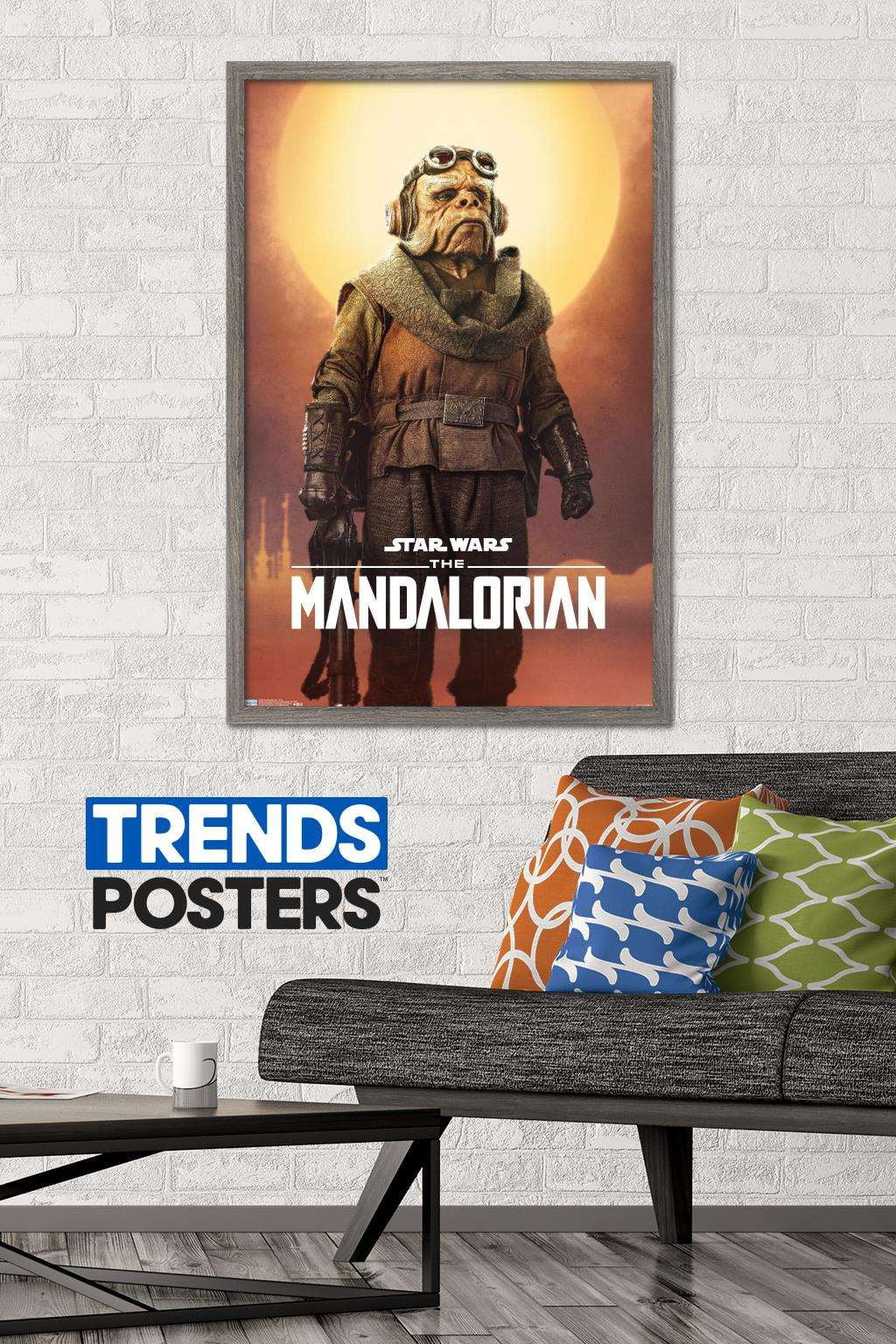 Star Wars: The Mandalorian - KuIIl Wall Poster, 22.375" x 34", Framed