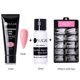 thumbnail image 1 of UR SUGAR-Kit de extensiones de uñas de 15ml, Gel duro de construcción rápida, acrílico, cristal blanco, esmalte de uñas Nude, juego de Gel UV para construcción, 1 of 4