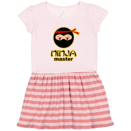 

Inktastic Ninja Master Gift Toddler Girl Dress