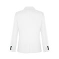 thumbnail image 2 of Sholeno Boys Classic Fit Sport Blazer Single Breasted Lapel Suit Jacket Casual Outerwear Coat White 8, 2 of 5