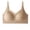 *2-Khaki, variant on VBVC Women's Satin Breathable Bra,Ladies Adjustable Everyday Comfort Bra,Supportive Lingerie For Women,Beige,Size XL