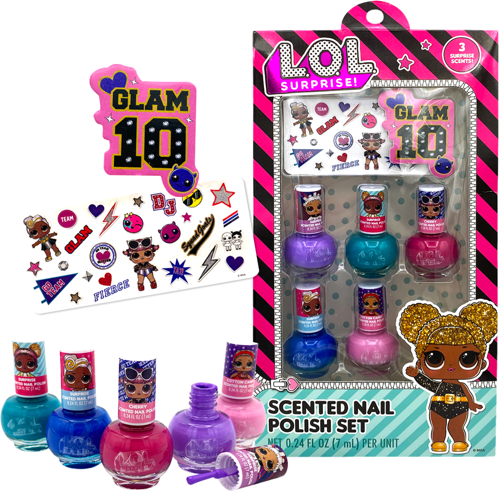 lol surprise glam nails gift set