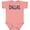 Mauve, variant on Inktastic Dallas in Blue Text Boys or Girls Baby Bodysuit
