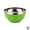 green, variant on NOVELAR Colorful Double Wall Stainless Steel Bowl, 4.8 inch, Keeps Contents Hot or Cold, Great for Everyday Meals, Fruits, and Entertaining