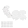 thumbnail image 2 of Blank Badge Making Kit, Exquisite Workmanship 100 Sets 25mm Wide Uses Button Badge Maker Set  For Decoration For DIY Crafts, 2 of 8