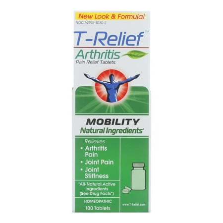 T-relief Zeel - Arthritic Pain - Osteoarthritis - Joint Stiffness - 100 (Best Supplement For Joint Pain And Stiffness)