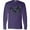 Purple, variant on Inktastic Beautiful Galloping Black Horse Long Sleeve T-Shirt