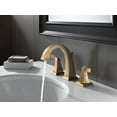 thumbnail image 2 of Delta 3551LF-CZ 8 inch Dryden Widespread 2-Handle High-Arc Bathroom Faucet in Champagne Bronze, 2 of 4