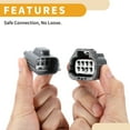 thumbnail image 4 of Unique Bargains 8 Pin Throttle Pedal Connector Plug Waterproof Male Female Wire Terminal Connector for Ford 1 Set, 4 of 6