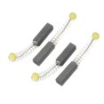 thumbnail image 1 of Uxcell 4 Pcs Cepillos de Carbón para Motor de Taladro Eléctrico 6/25" x 6/25" x 39/50", 1 of 2