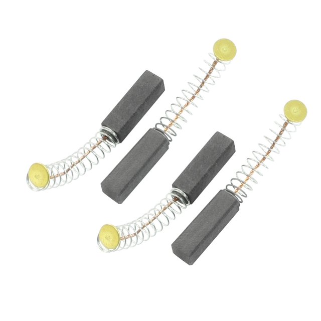 Uxcell 4 Pcs Cepillos de Carbón para Motor de Taladro Eléctrico 6/25" x 6/25" x 39/50"