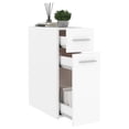 thumbnail image 4 of Apothecary Cabinet White 7.9x17.9x23.6 Engineered Wood, 4 of 9