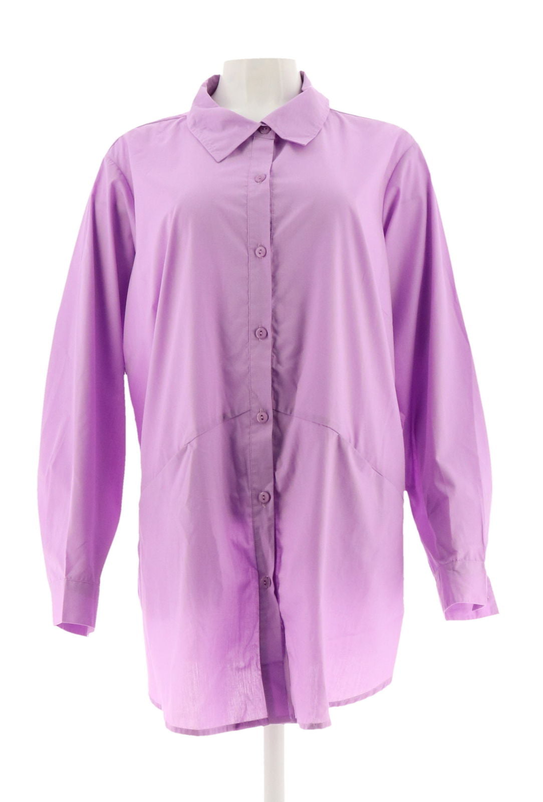 Brand - Joan Rivers Boyfriend Shirt Pocket Seam A275703 - Walmart.com ...