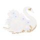 thumbnail image 1 of Parche bordado con forma de cisne, costura, artesanía, decoración, aplique bordado de bricolaje, 1 of 5