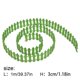 thumbnail image 4 of Billuyoard Valla de en miniatura pequeña, maceta decorativa para jardín, balcón, pasillo, barrera, patio trasero, verde, 100x3cm Type3 NO3, 4 of 6