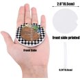 thumbnail image 2 of FMSHPON Spring Flowers and Kettle Wooden Grain Black Plaid Set of 2 Car Coaster for Drinks, Absorbent Ceramic Stone Coasters Cup Mat with Cork Base for Home Kitchen Room Coffee Table Bar Decor, 2 of 5