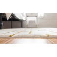thumbnail image 5 of Rugs.com Marilyn Monroe™ Glam Trellis Collection Rug – 12 Ft Runner White Gold Medium Rug Perfect For Hallways, Entryways, 5 of 9