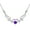 E, variant on Guodhu Necklace for Women 2028 Heart Angel Wing Zircon Jewelry Wedding Birthday Anniversity Gifts for Her