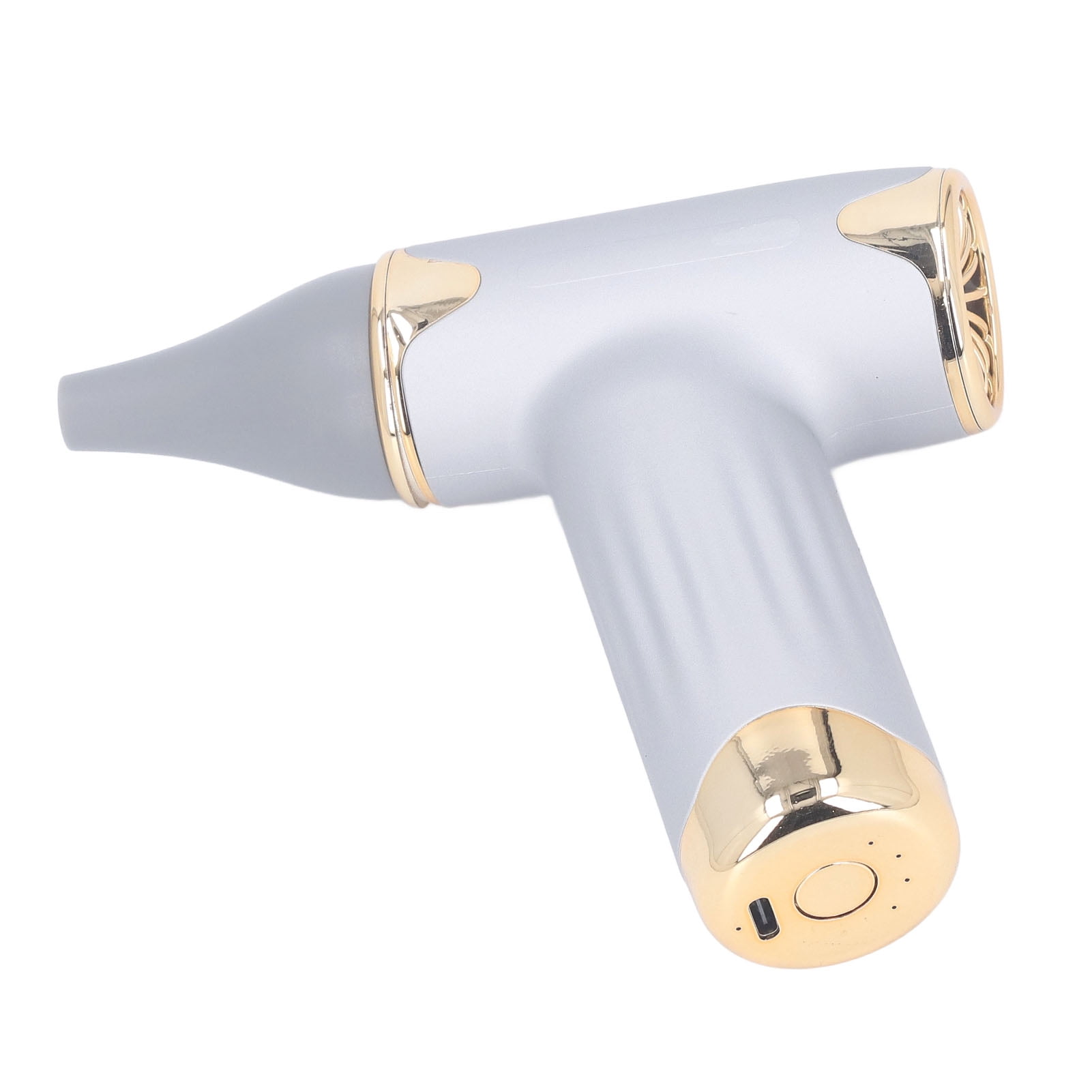 60W  Blow Dryer, 2 In 1 Mini Handheld Cordless Vacuum  For Car Home Computer Keyboard Pet Hair, Rechargeable Hair Dryer With 4 Levels