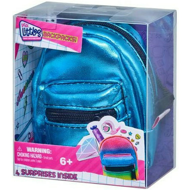 KKTS Real Littles Toy Backpacks Exclusive Single Pack - Series 2 (Denim Blue)