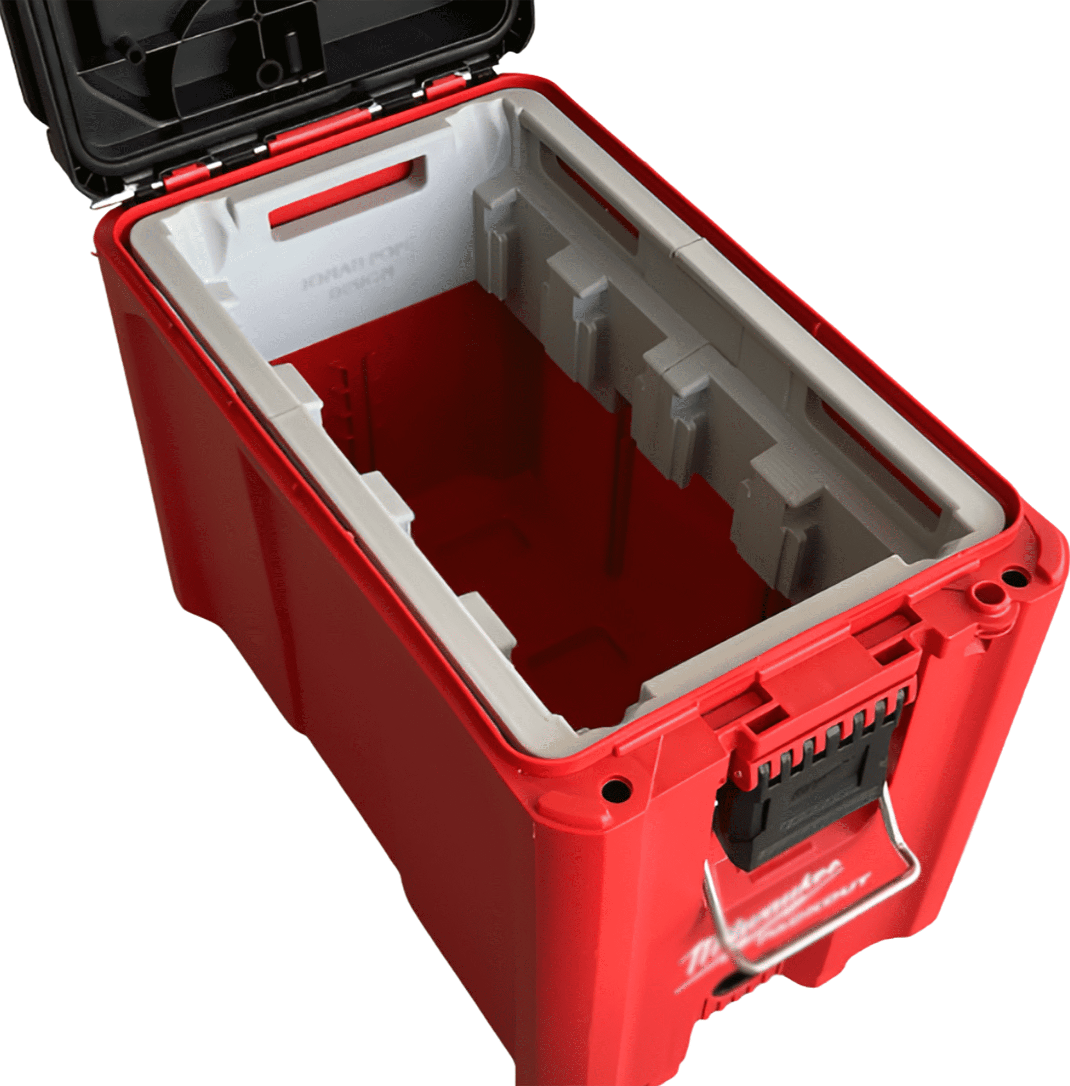 Packout Compact Tool Box Organizer Insert For Milwaukee M18 Battery Rack Upper Insert
