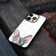 thumbnail image 4 of FINCIBO Soft Rubber Protector Cover Case for Apple iPhone 14 Pro 6.1" 2022, Animal Sphynx Kitten Cat, 4 of 5