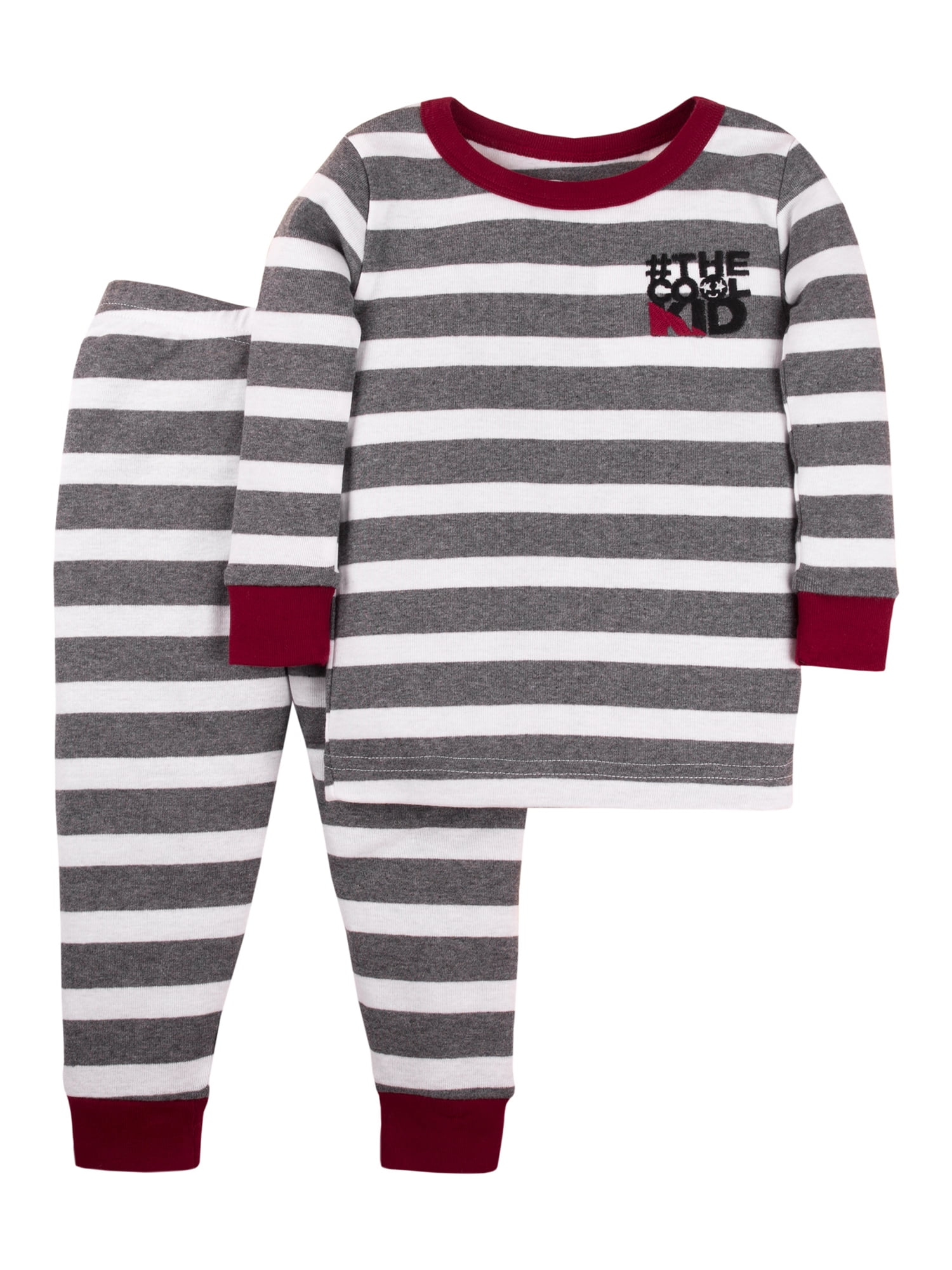Lamaze Organic Baby Girls Toddler Organic 2 Piece Longsleeve Tight Fit Pajamas Set