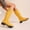 🔥 Yellow, variant on Sentmoon Fall Boots Womens Boot Women Fashionable Casual Winter British Style Quality Handmade Long Boots