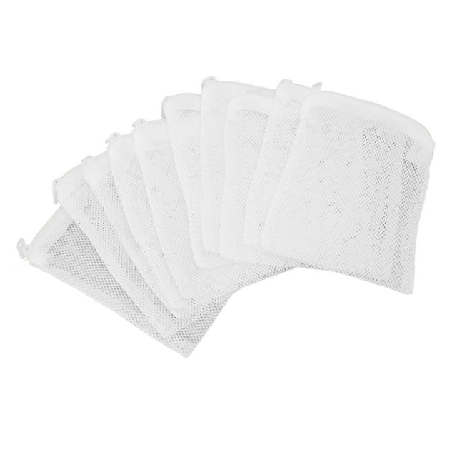 Bolsas De Medios Filtrantes Para Acuario, Bolsas De Malla Para Peceras, Malla Fina, Duraderas, Seguras Para Fibra De Turba