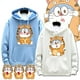 thumbnail image 2 of 2022 Doraemon De Dibujos Animados Tigre Suéter Sudadera Con Capucha Hombre Y Mujer Todo Partido Delgado Terciopelo Casual Chamarra, 2 of 3