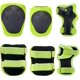 thumbnail image 3 of Juego de rodilleras para niños 6 en 1 Equipo de protección Rodilleras para niños Juego de almohadillas para el codo Colección de equipo de protección,11 Feliz Sencillez, 3 of 4