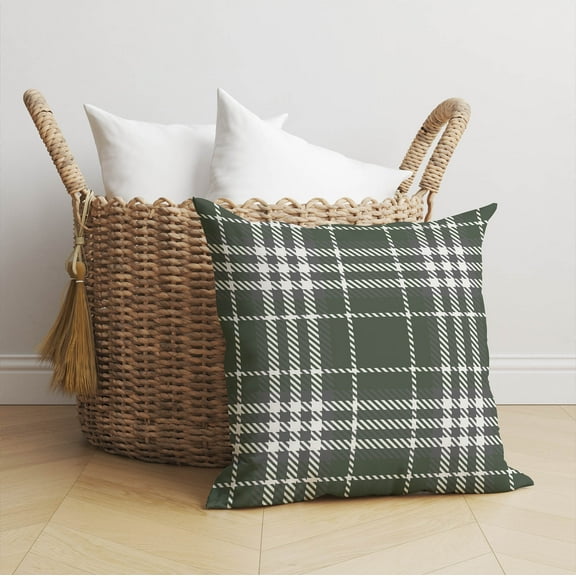 Christopher's Plaid Chimi Throw Pillow
