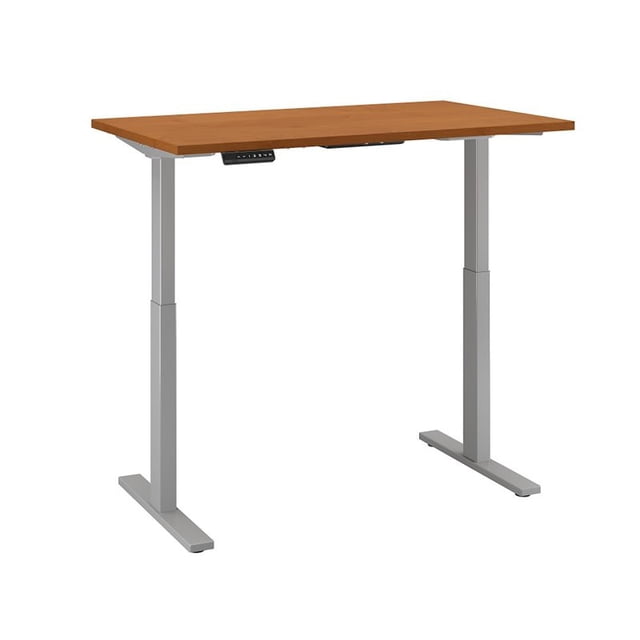 Bureau Réglable Move 60 Series 48W x 24D en Merisier Naturel - Bois d'Ingénierie