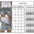 thumbnail image 3 of Women Denim Ripped Shorts Jeans High Waist Pants With Pockets Short Trousers Hot Pants, 3 of 4