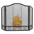 thumbnail image 1 of Gymax 3-Panel Fireplace Screen Decor Cover Child Baby Pets Safty Fire Folded Doors, 1 of 10