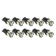 thumbnail image 2 of Ampoules LED, 10 Pcs T10 7020 10SMD Largeur Ampoule en Coin Performance Finement Réglée, 2 of 8