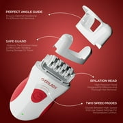 Epilady Legend 4 Full Body Rechargeable Cordless Epilator, Electric Hair Removal Device for Women