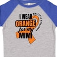 thumbnail image 4 of Inktastic I Wear Orange for My Mimi Multiple Sclerosis Awareness Boys or Girls Toddler T-Shirt, 4 of 5