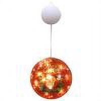 Luz para Jardín Lámpara Sucker Christmas Cartoon LED para puertas de paredes de balcón (Papá Noel) Likrtyny Para estrenar