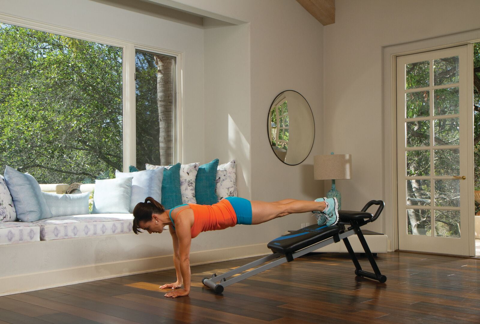 Open Box Total Gym Fitness Plank Core & Abdominal Trainer Blast Workout Machine