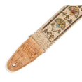 thumbnail image 2 of Levy's MH8P 2 inch Wide Hemp Guitar Strap Teal and Multi-Color, 2 of 2