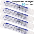 thumbnail image 4 of Utensilios de laboratorio Sirulken Luer Lock, 3 ml, 22 g, 25 mm, 50 unidades, 4 of 5
