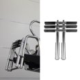 thumbnail image 6 of QccHieUs Telescopic Boat Ladder Extension Ladders Sturdy Strong Stainless Steel Removable 3 Step, 6 of 9