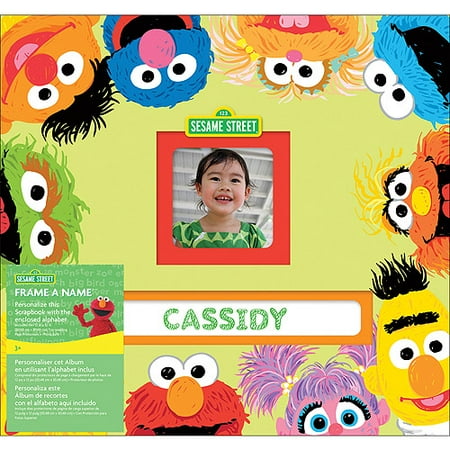 Sesame Street 12" X 12" Frame-a-name Pos