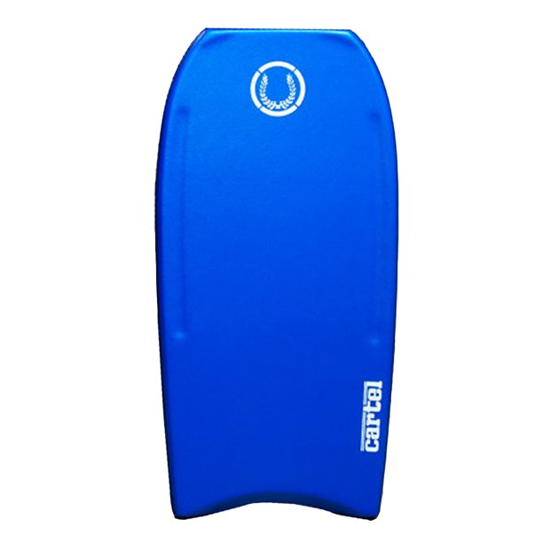 Cartel XL Pro 44 Bat Tail Bodyboard Black deck, Black rails, White