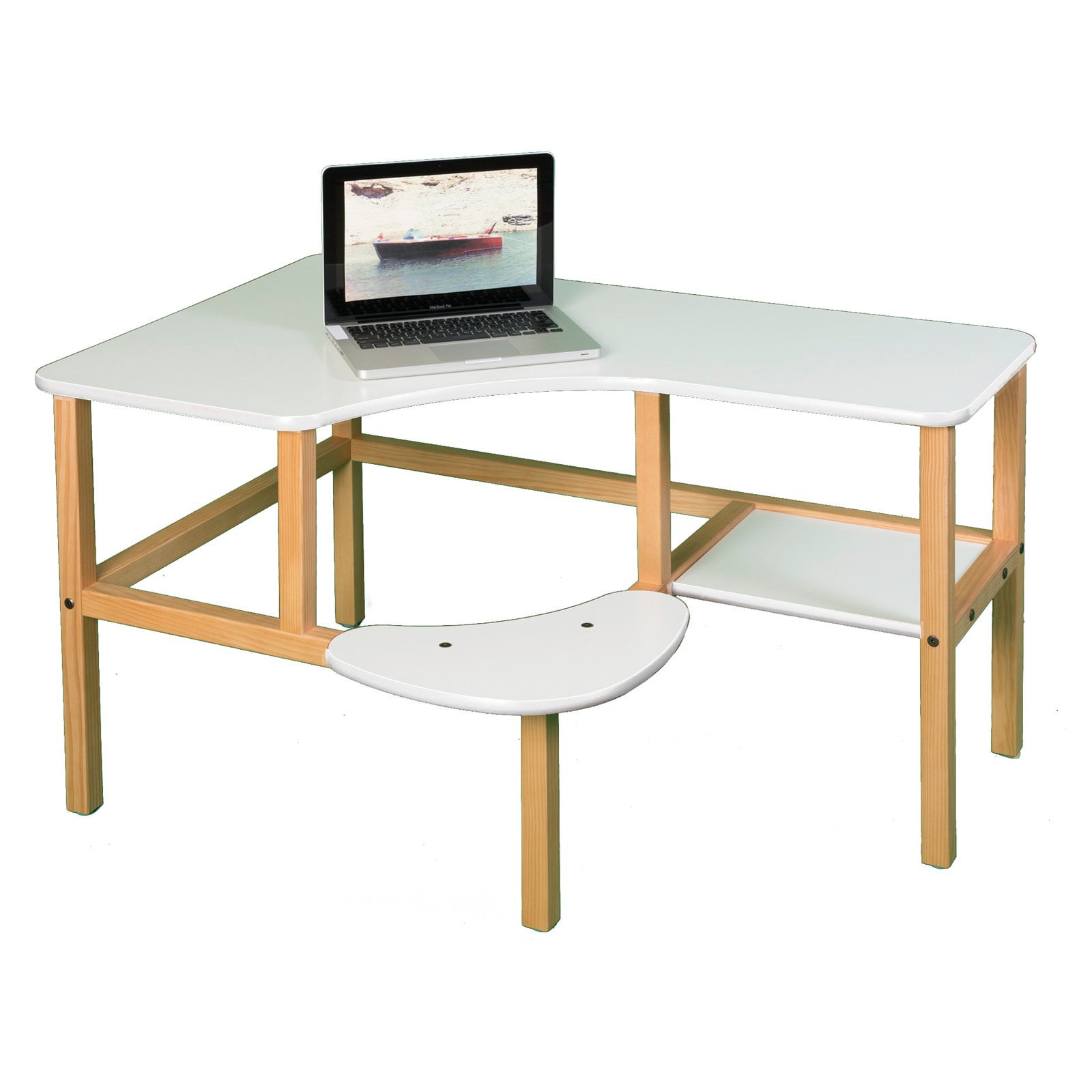 Pre School Computer Desk White White Walmart Canada