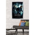 thumbnail image 2 of Harry Potter and the Deathly Hallows: Part 1 - Running One Sheet Wall Poster, 22.375" x 34", Framed, 2 of 3