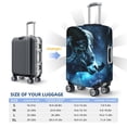 thumbnail image 6 of Daiia Celestial Ram Night Sky Luggage Cover, Thickened Washable Travel Luggage Covers, Elastic Unique Baggage Covers for 18-20 inch Luggage-Small, 6 of 9